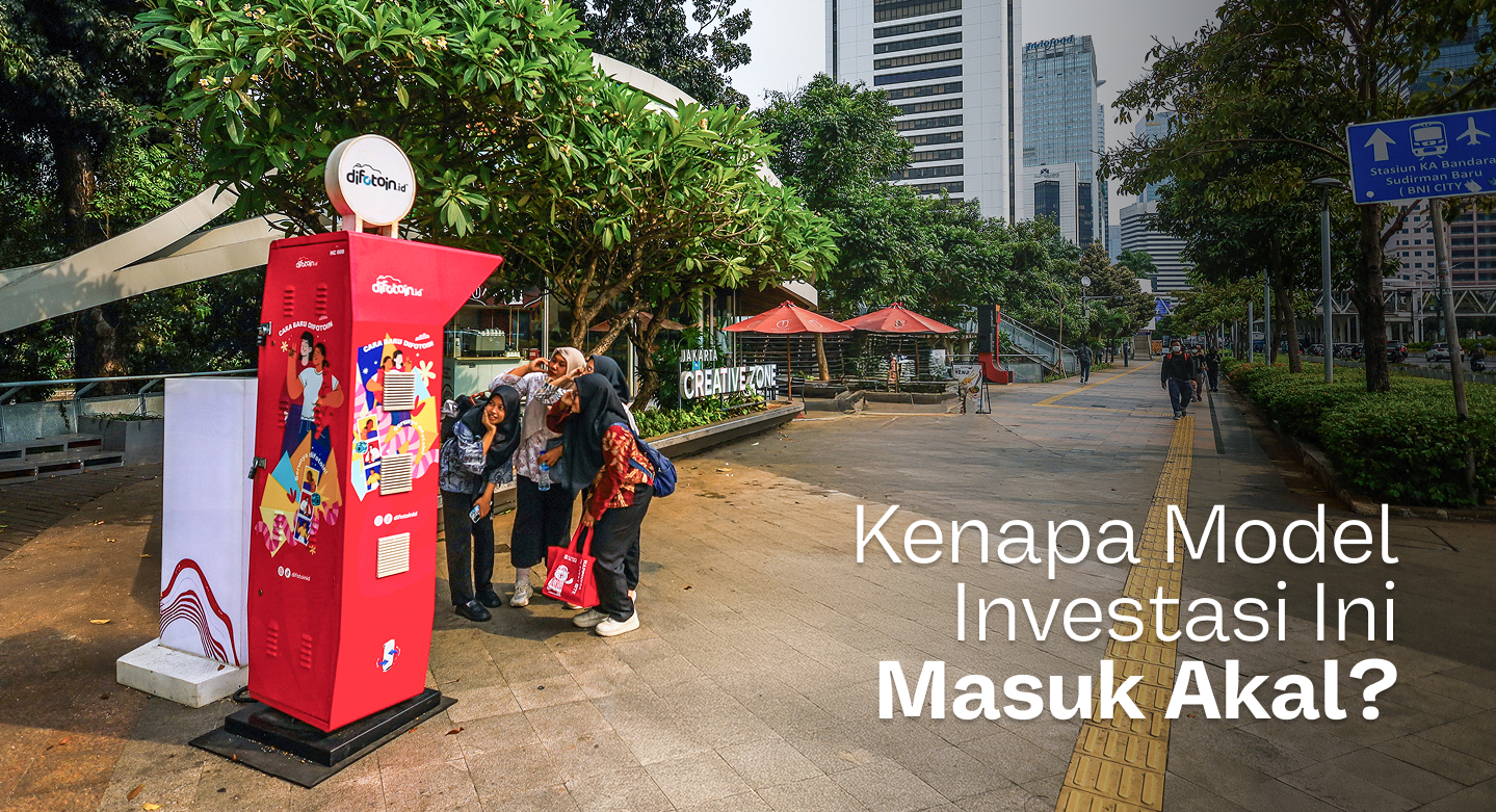 Photobooth Difotoin.id di lokasi strategis